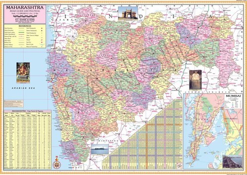Maharashtra Political map