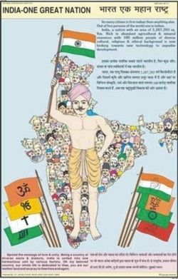 India - one great nation Chart