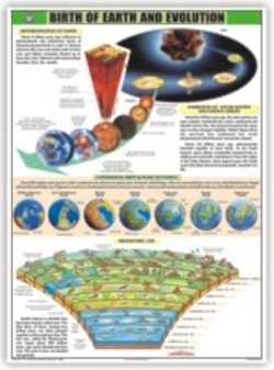 The Birth of the Earth and Evolution Chart