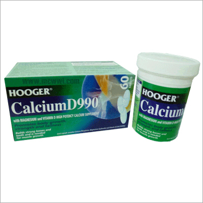 Hooger Calcium D990 For Height Increase Tablet
