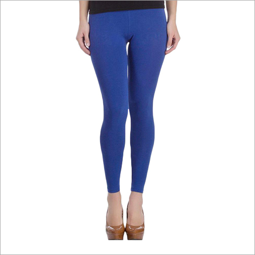Royal Blue Ankle Length Leggings