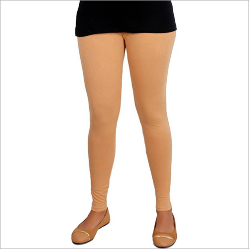 Beige Ankle Leggings