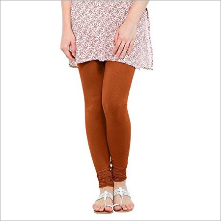 Rust Churidar Leggings