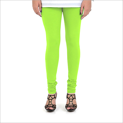 Lime Churidar Leggings