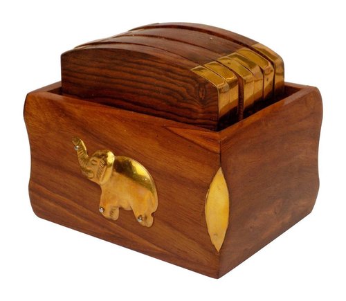 Wood Tea Coaster