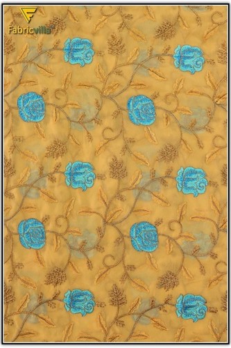 Thread Work Embroidery Fabric (957)