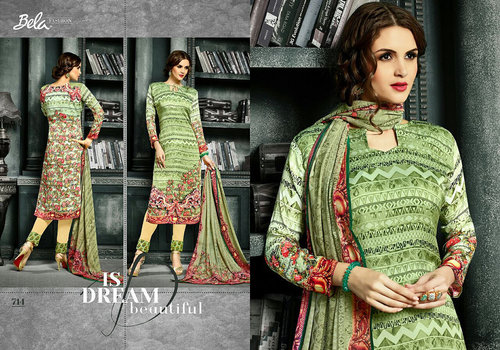 Light Green Buy Pashmina Suit Online