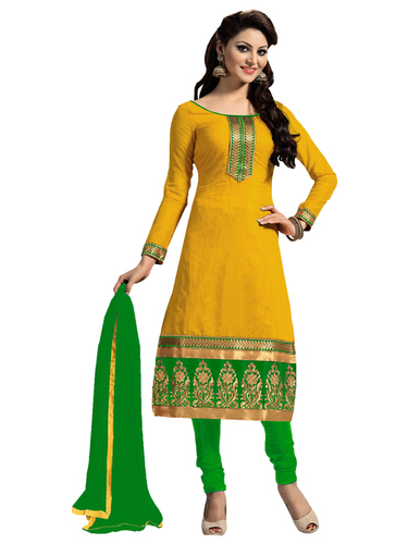CHANDERI COTTON SUITS