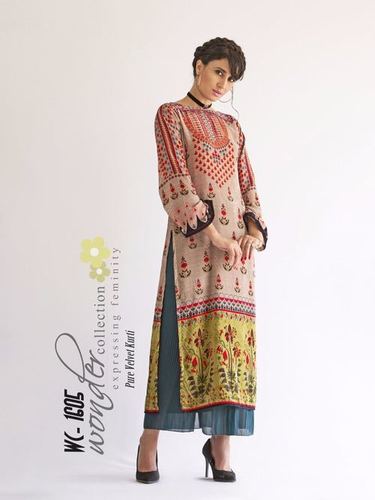 Digi Micro Velvet Kurti