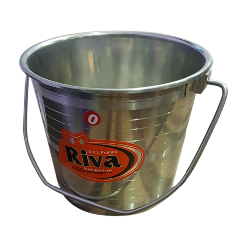 Akhand Balty - Stainless Steel, 21 cm Size | Polished Silver Finish, 3-10 mm Thickness, Ideal for Home and Hotel Use
