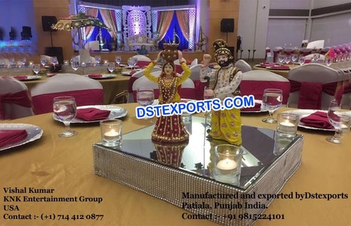 Punjabi Culture Center Table Decoration Statue