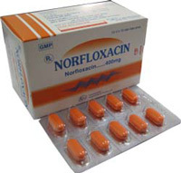 Norfloxacin - Orange Capsules 400mg, Blister Pack | Antibacterial Broad Spectrum Oral Dosage