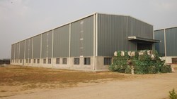 Hot Rolled Steel Industrial PEB Sheds