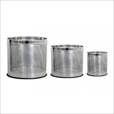 Stainless Steel Open Dustbin