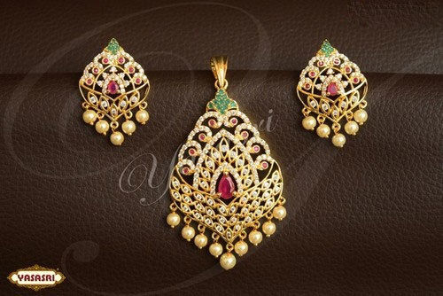 Golden Ladies Designer Pendent