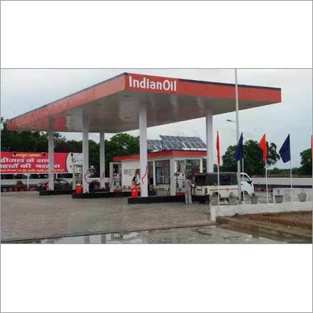 Solar Powered Petrol Pumps