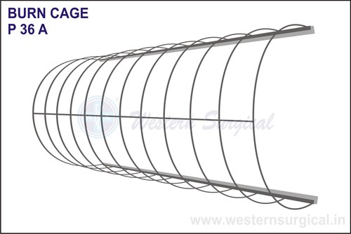 BURN CAGE By WESTERN SURGICAL