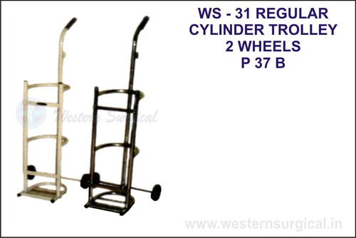 Stainsteel Regular Cylinder Trolley 2 Wheels