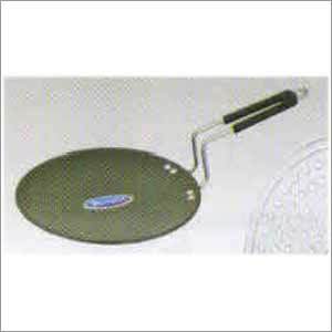 Chapati Tawa - Stainless Steel 12 Inch, 2mm Thickness | Even Heating, Rustproof, Non-Stick, Ergonomic Handle