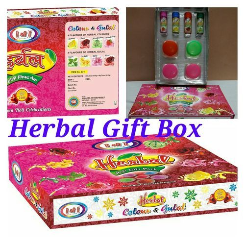 Herbal Gulal Colour Gift Application: Pure And Soft