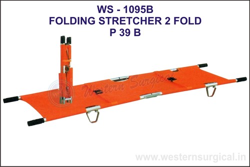 Folding Stretcher 2 Fold By WESTERN SURGICAL