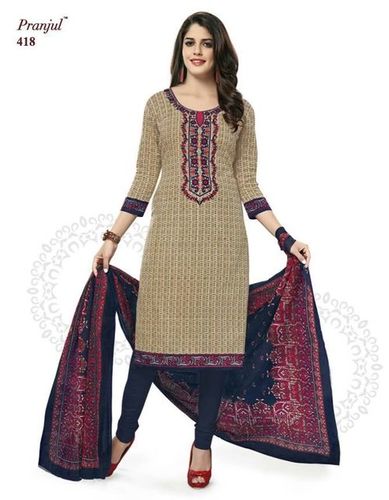 Shree Ganesh Cotton Printed Dress Material