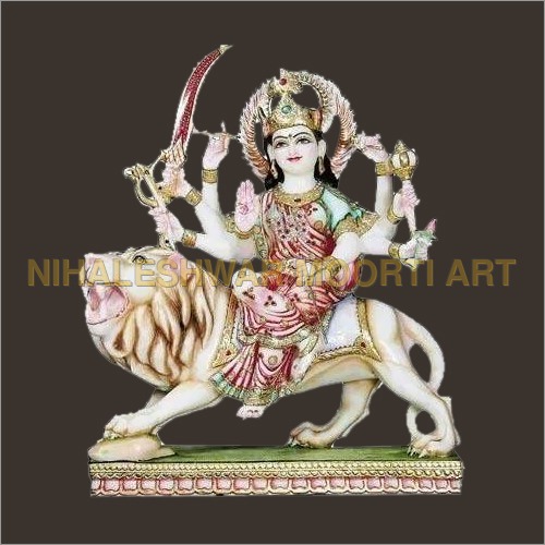 Durga Maa Marble Statue