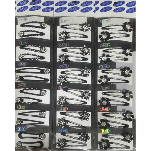 Designer Tik Tak Hair Clips