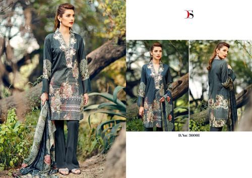 Gray Exclusive Fancy Party Wear Salwar Kameez Suit