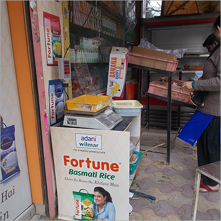 In Shop Branding - Cardboard, Variable Dimensions, Glossy Finish | Attractive Design, Durable, Easy Installation, Brand Visibility