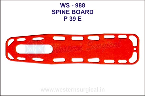Spine Board By WESTERN SURGICAL