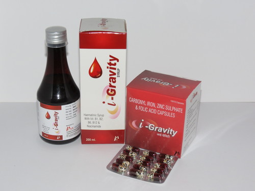 Carbonyl Iron Folic Acid Zinc Sulphate Capsules