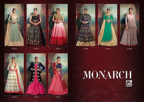 VISHAL FASHIONS (MONARCH) Anarkali Suit Wholesale