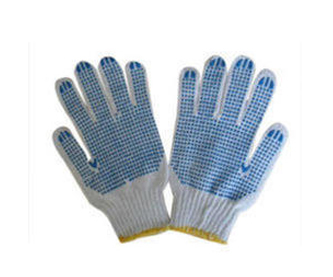 Machine Knit Dotted Gloves Gender: Male
