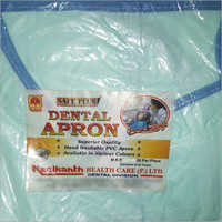 Dental Apron - Pvc Material, Variable Size, Light Green Color | Comfortable To Wear, Waterproof, Hand Washable, Non Slip Backing