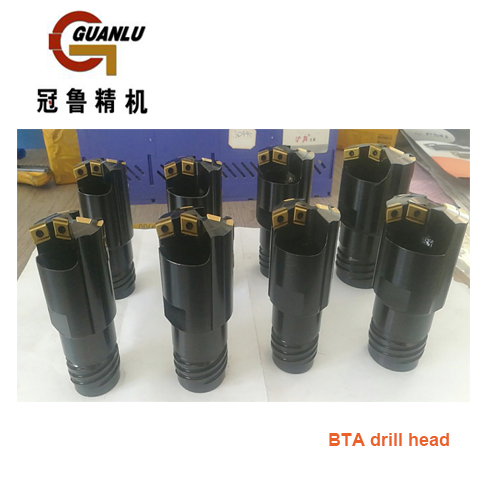 BTA Drill Heads For the Deep Hole Drilling and Boring Machine