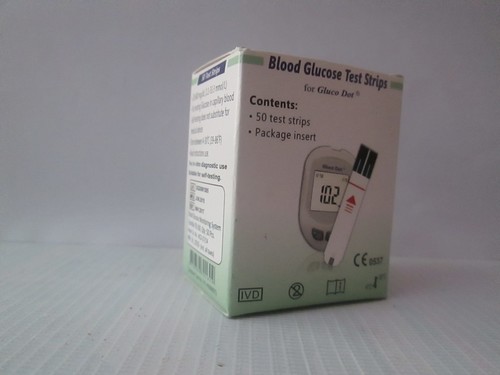 BLOOD GLUCOSE TEST STRIPS