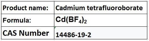 Cadmium Compounds