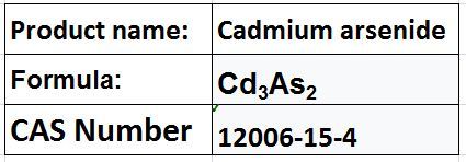 Cadmium arsenide