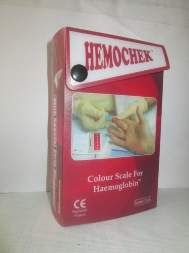 COLOUR SCALE FOR HAEMOGLOBIN