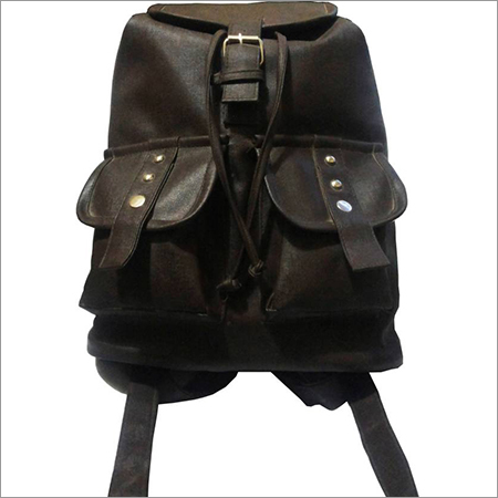 Dark Brown Backpack Bag Capacity: 3.5 Liter (L)