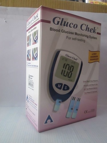 GLUCO CHEK BLOOD GLUCOSE MONITORING SYSTEM