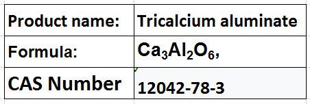 Tricalcium aluminate