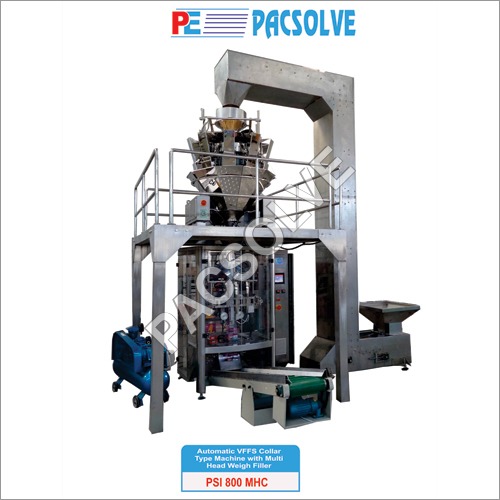 COLLAR TYPE VFFS MACHINE WITH MULTIHEAD WEIGHER