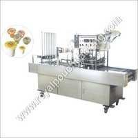 Automatic Cup Glass Filling Sealing Machine