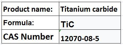 Titanium Carbide - TiC Density 4.93 g/cmÂ³ NaCl Crystal Structure | Extreme Hardness Wear Resistant Cermet Component