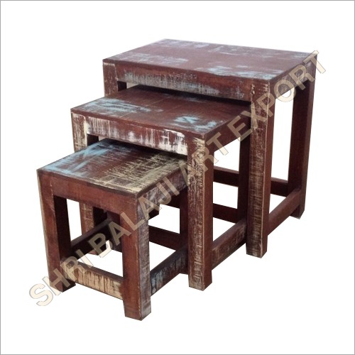 Reclaimed Wood Side Table Reclaimed Wood Side Table