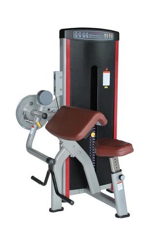 Biceps & Triceps - Steel Frame, 1400x1180x1800mm, Dark Gray, Nylon Pulley 106x20mm, 80kg Weight Stack | Strength Training, Biceps & Triceps Focus, Steel Cable 5.5mm