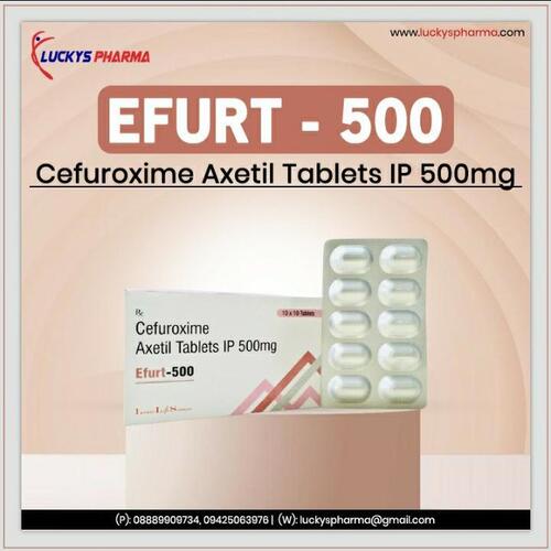 Cefuroxime 500 Tablet Age Group: Adult