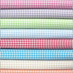 Cotton Checked Fabric